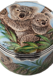 Koala Bear (PSS-K) (Round) 1.57" diameter. Hand painted by Sandra Selby. Limited Edition of 25. 