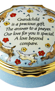 A Grandchild Is a Special Gift  (01/8077)  1.5" diameter.