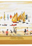 Lowry Yachts (11/8801)   3.31" . After a 1959 painting by Salford.  Limited Edition of 200.