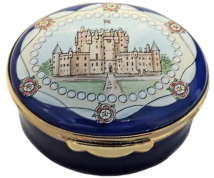 Queen Mother's 100th Year (V2564) Glamis Castle  Inside Lid: "To Commemorate the 100th Year of Her Majesty the Queen Mother - Glamis Castle"