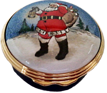 Santa Claus 2008 (25/030)  1.5" diameter. 