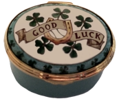 Neiman Marcus "Good Luck" (46/5612) 1.5" Oval. 