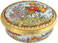 Winnie the Pooh Time with Friends (02/8302) 2.12" oval. Limite Edition of 250.
