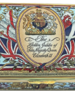 QE II Golden Jubilee UK Flags (11/6701) 2.78" x 2" x 1"   Inside Lid is Script and Coat of Arms inside base. Limited Edition of 500 with Certificate of Authenticity