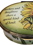 Mothers & Daughters Special Kind of Bond (22/163)  2" Oval.  (slightly tarnished - enamel excellent shape)