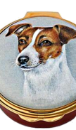 Jack Russell Terrier (25/8996) 1.5" diameter. 