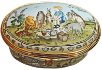 Winnie the Pooh A Party for Me (09/6484) 2.87" oval. Limited Edition of 500.