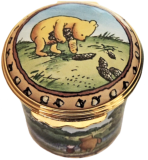 Winnie the Pooh Here's a Mystery (01/5572) 1.62" diameter. Limited Edition of 1500.