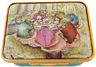Beatrix Potter Toad's Tea Party (64/8742) 2" x 1.5"  LE 50
