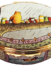 Winnie the Pooh A Bear and His Honey (02/5897) 2.12" oval. Limited Edition of 750.