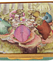 Beatrix Potter Toad's Tea Party (64/8742) 2" x 1.5"  LE 50