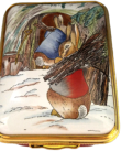 Gathering Wood (64/8392) 2" x 1.5"  Limited Edition of 50. (Beatrix Potter)       