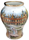 Waddesdon Event Pride of Bucks Vase (46)  2.5" H.  Dated Trial Piece. 