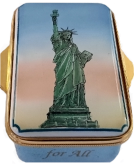 The Statue of Liberty (McLaughlin)   2.37" x 1.5" rectangle. Limited Edition of 250.