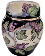 Floral Ginger Jar (Moorcroft) 3" H - Limited Edition of 50. (NO CERTIFICATE)