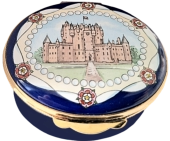 Queen Mother's 100th Year (V2564) Glamis Castle  Inside Lid: "To Commemorate the 100th Year of Her Majesty the Queen Mother - Glamis Castle"