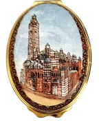 Westminster Cathedral (02/4724)  2.12" oval. Limited Edition of 250.