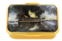 Fort Sumter (23/9515)  2.5" x 1.5". Opening battle of the American Civil War.  Limited Edition of 150.