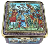 Christopher Columbus  Halcyon Days (52/8242) 2" x 2" square. Limited Edition of 250