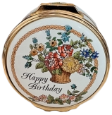 Halcyon Days Happy Birthday (01/4737) 1.62" diameter
