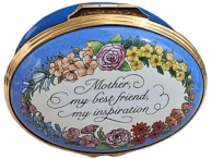 Halcyon Days Mother, my best friend, my inspiration. 02/7151) 2.12" oval