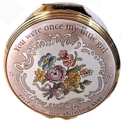 Halcyon Days You were once my little girl  by Nieman Marcus (01/6886) 1.62" diameter.
