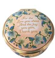 For the Love You Show. Halcyon (01/8376) 1.62" diameter. 